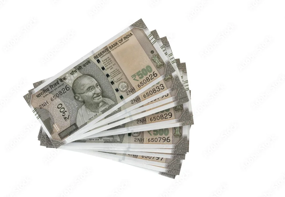 500 banknote missing