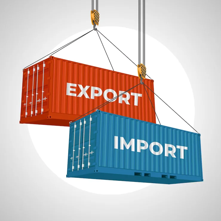 import through courier